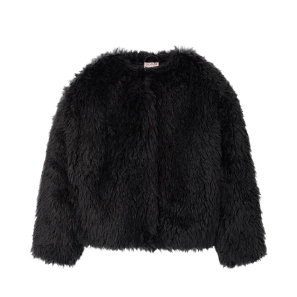 ●High School Disco● Buckle long hair fur jacket Striped Fur Coat Vintage Rabbit Jacket, Stripe Animal Zebra
