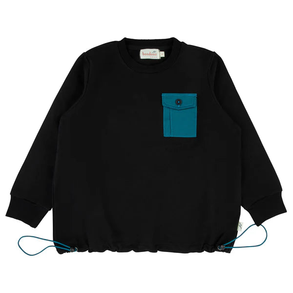 teal detail top