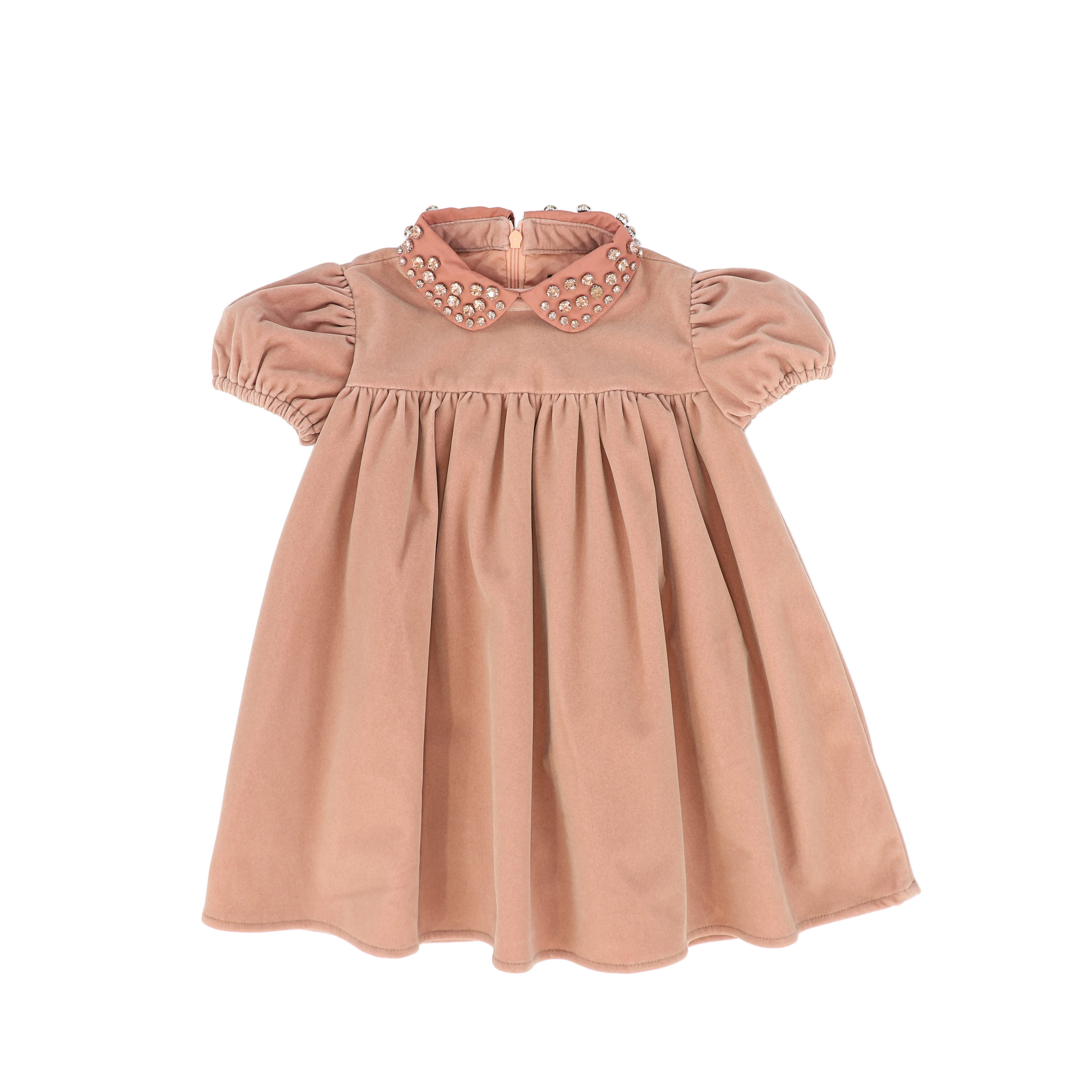 velvet empire dress
