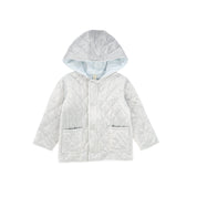 Velour quilted jacket
