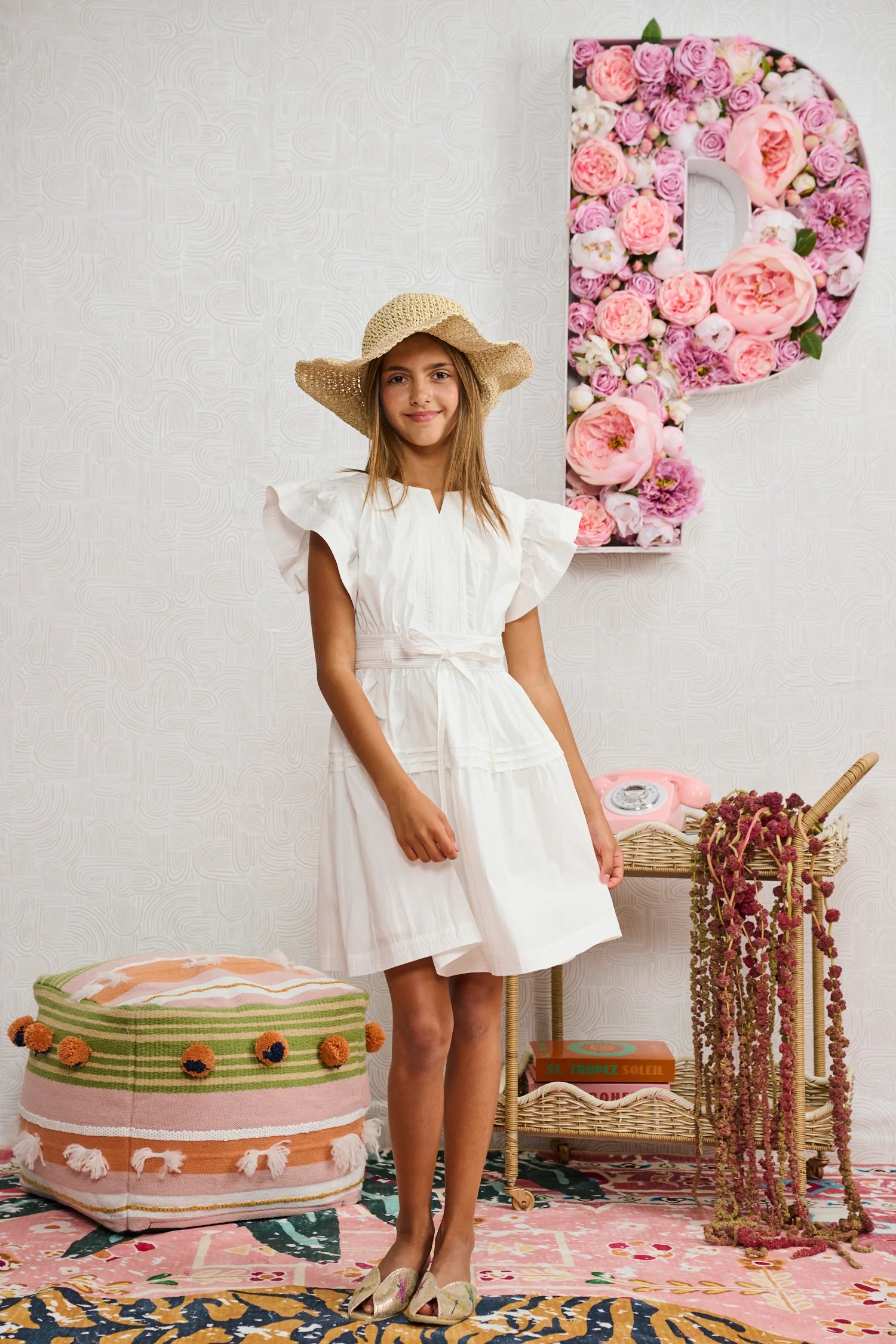 Cotton Belted Dress