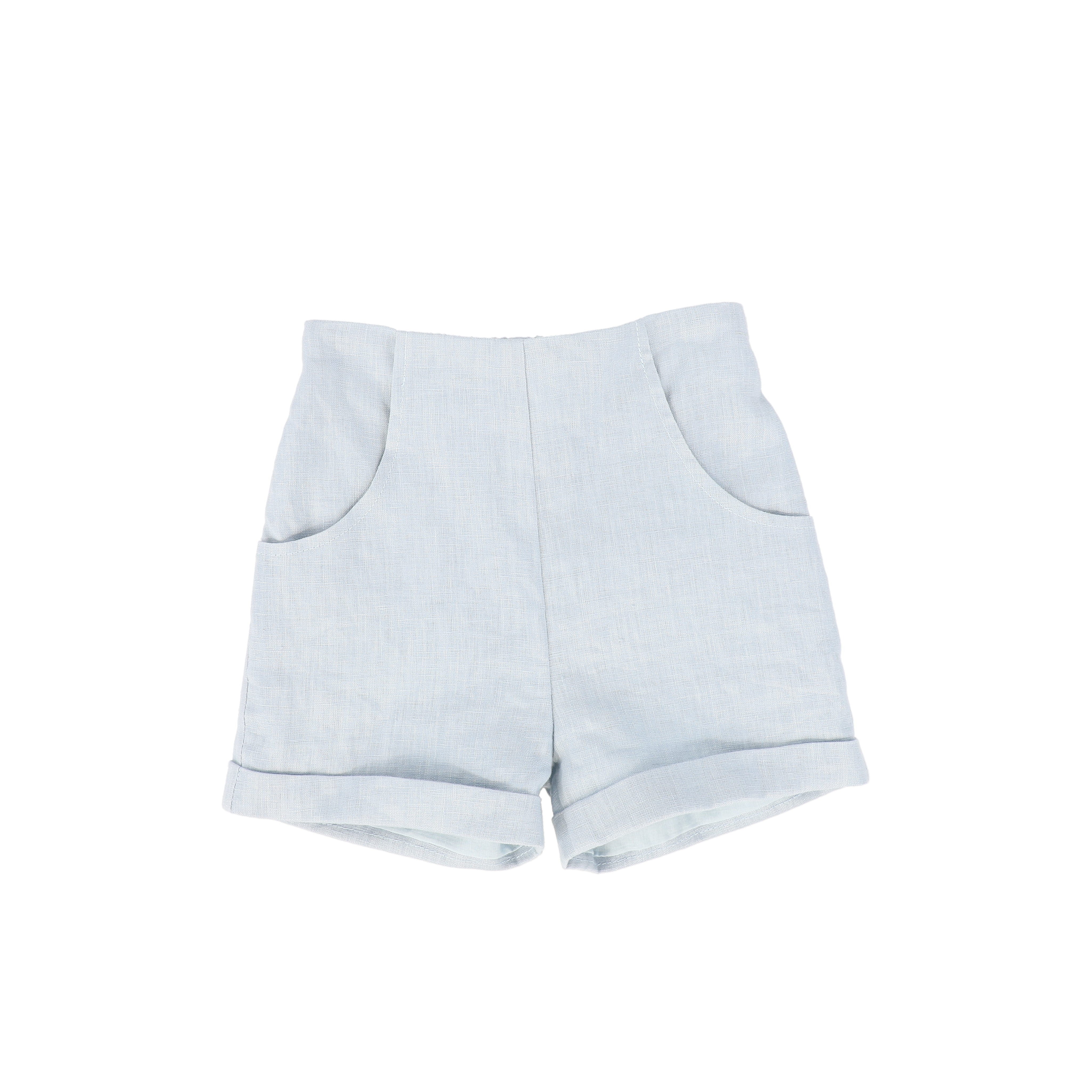 Linen seam shorts