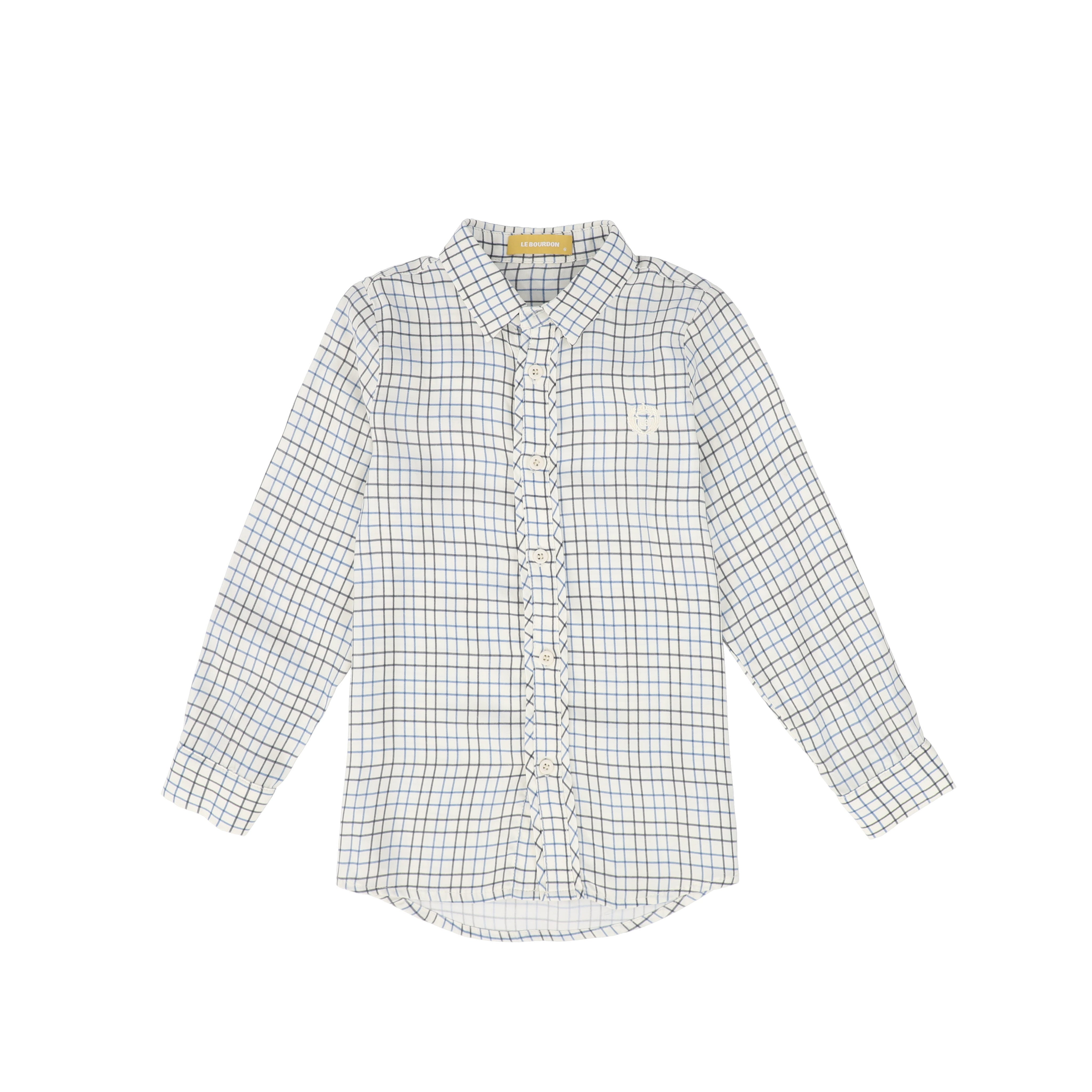 Printed Collar Blouse