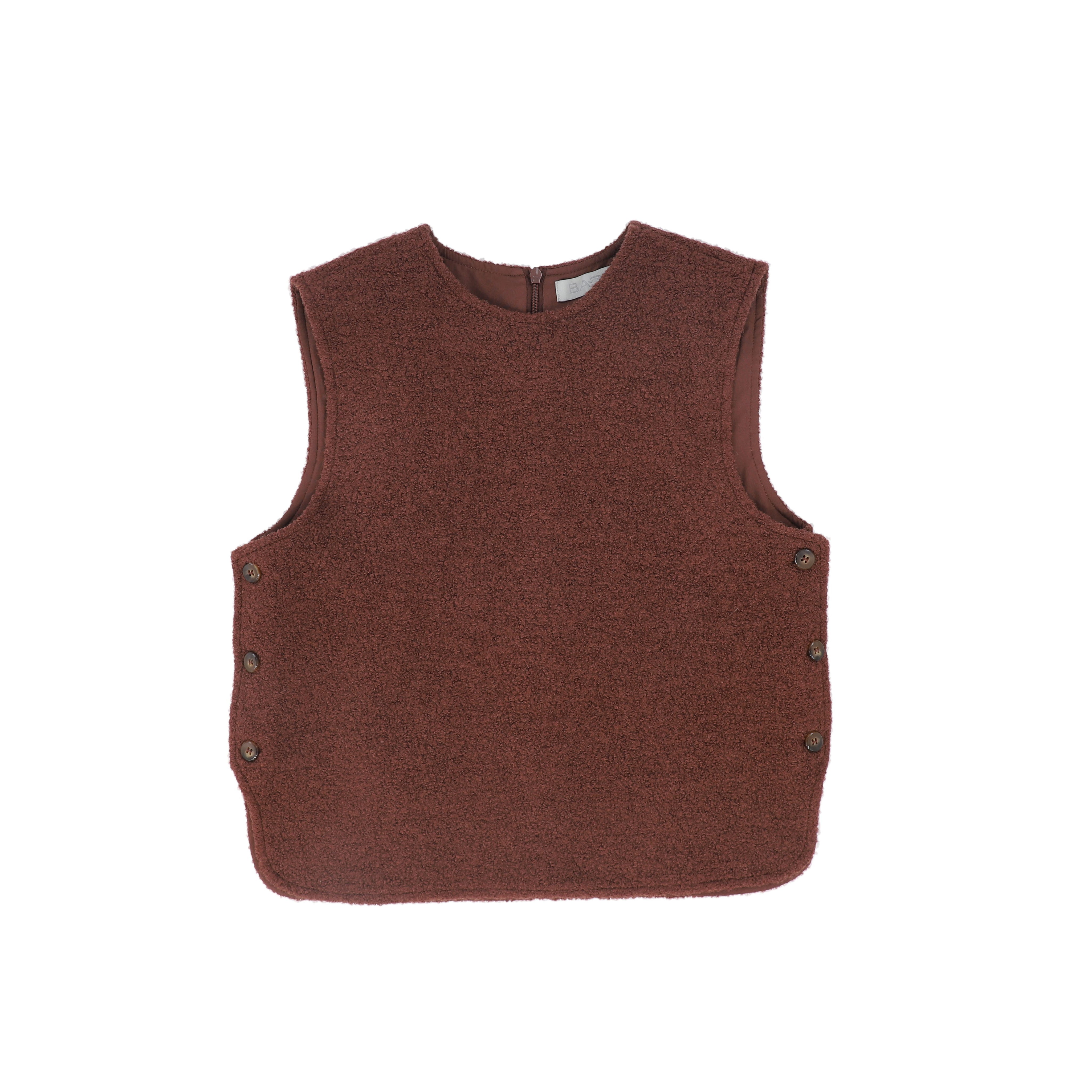 Boucle Wool Vest