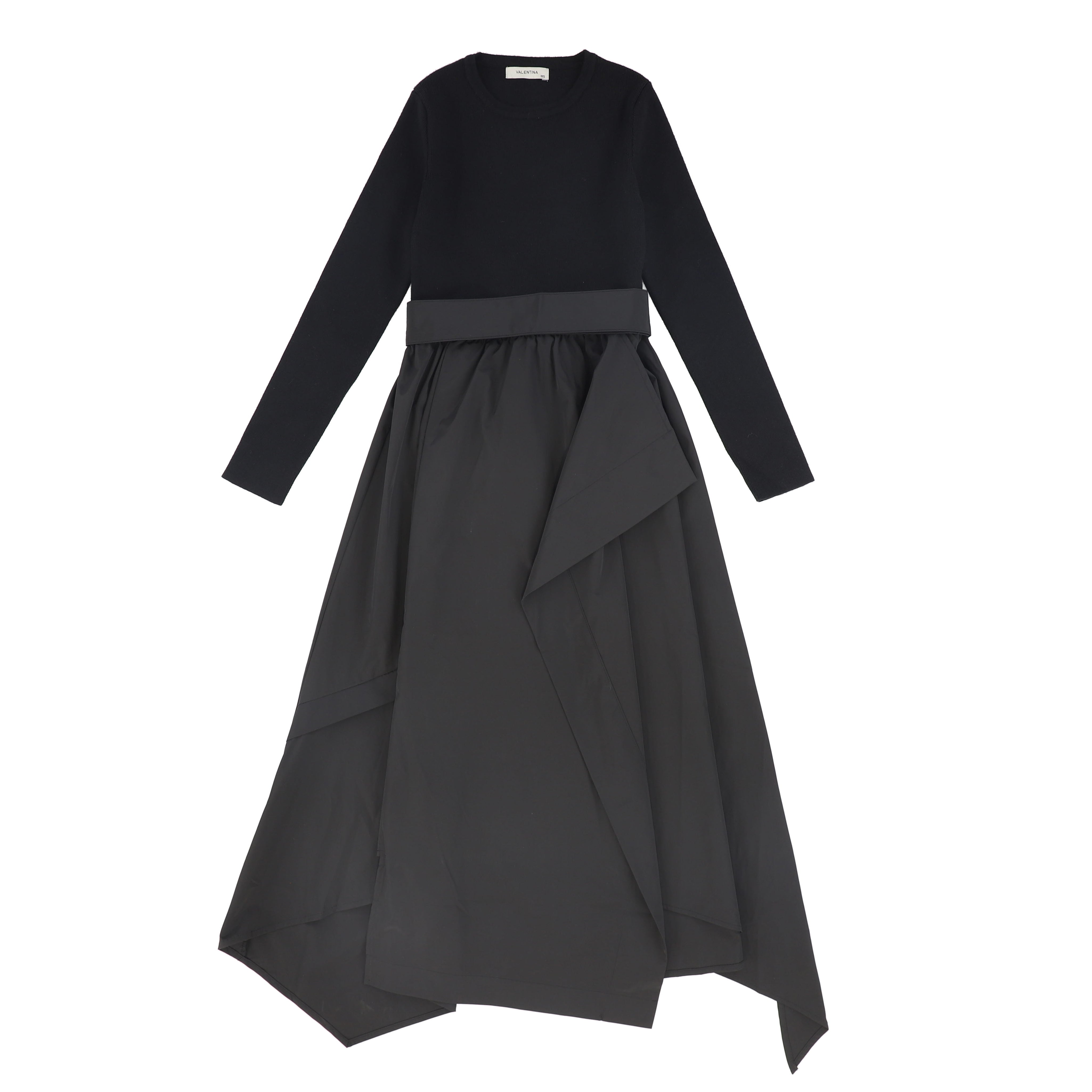 Taffeta Wrap Dress