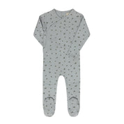 Floral Pointelle Footie