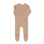 Floral Pointelle Footie