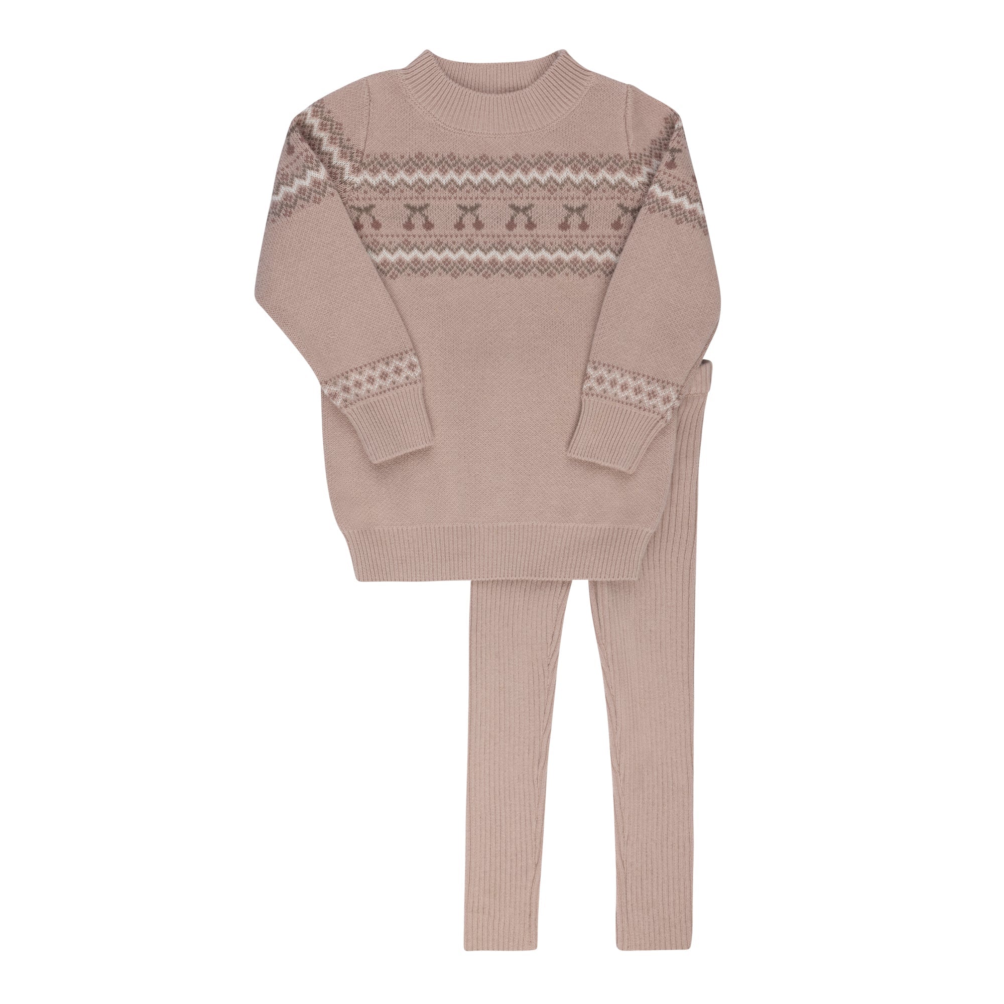 Fair Isle Knit Set