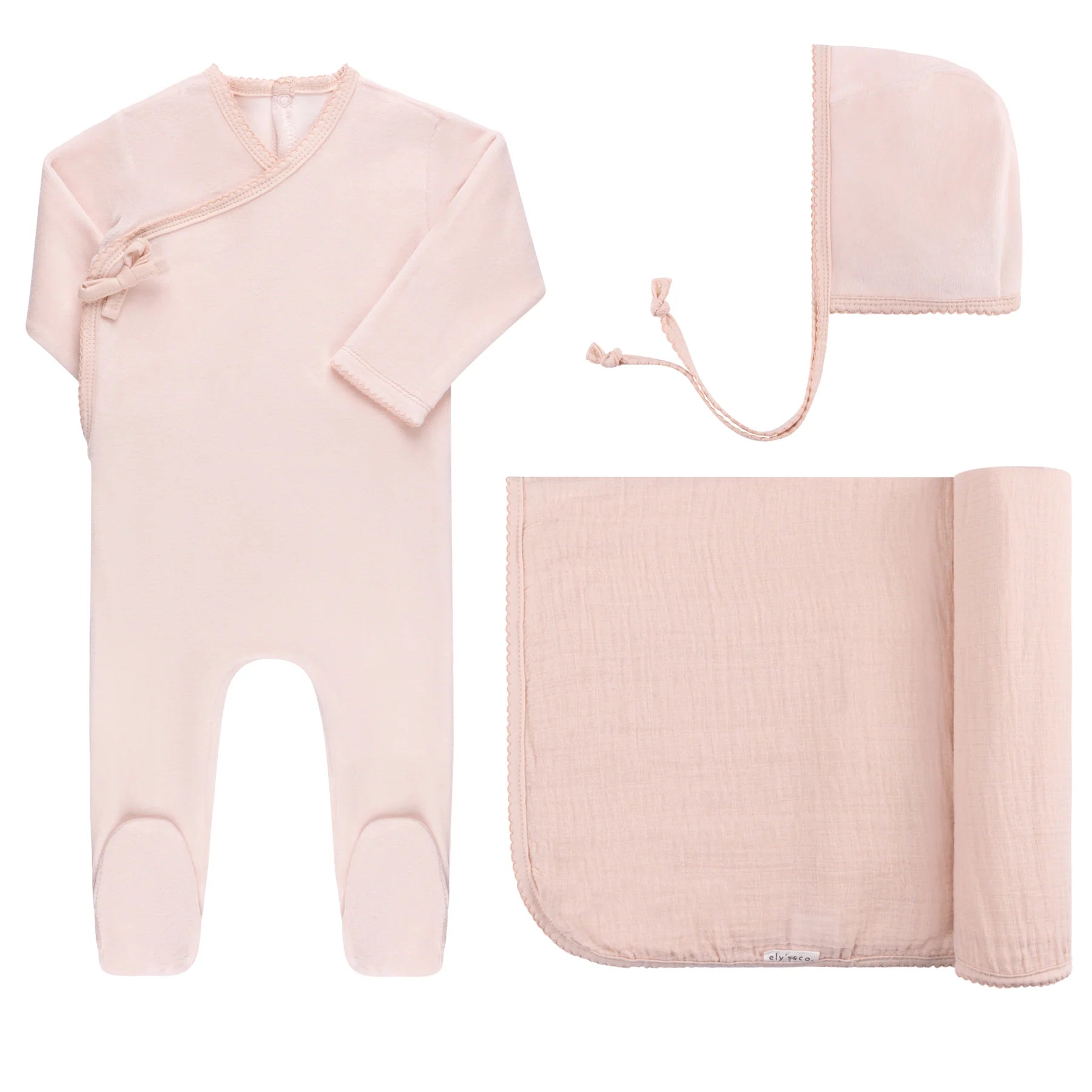 kimono layette set