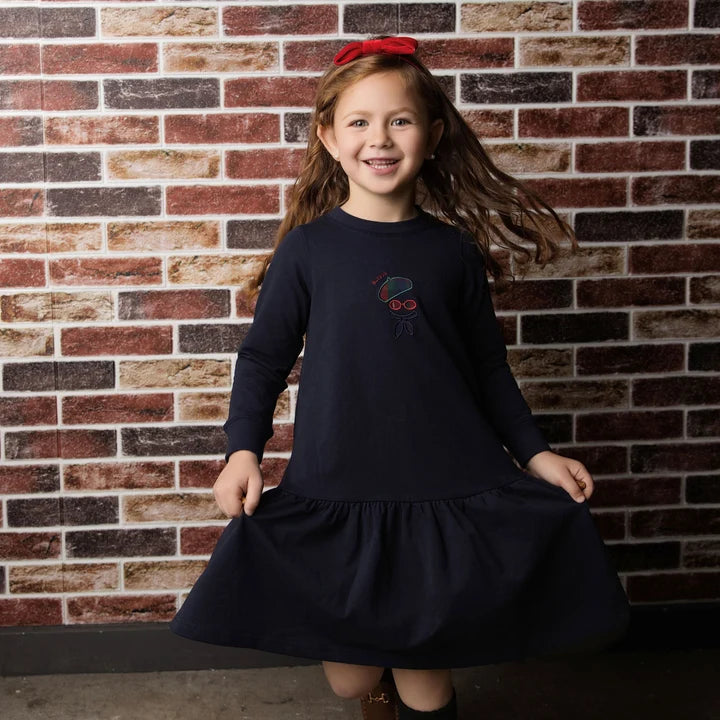 Plaid Beret Dress