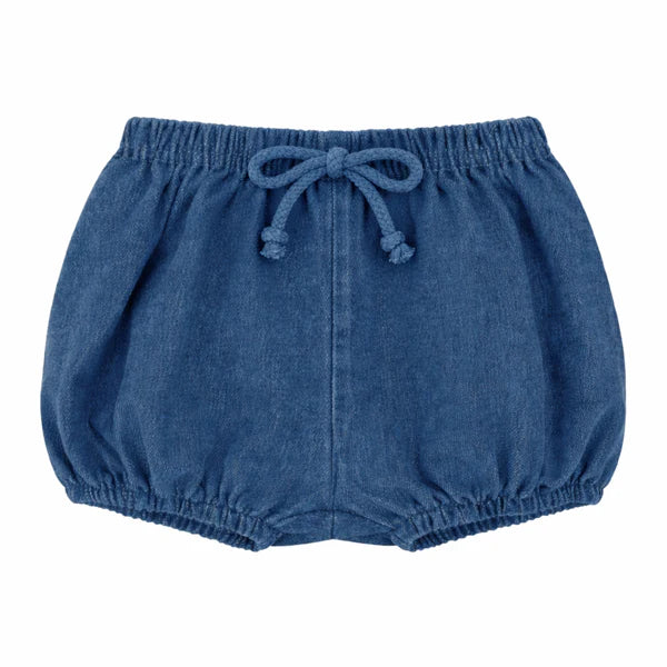 Denim Bubble Shorts