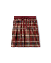 mia print plaid set