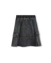 chime denim cargo skirt