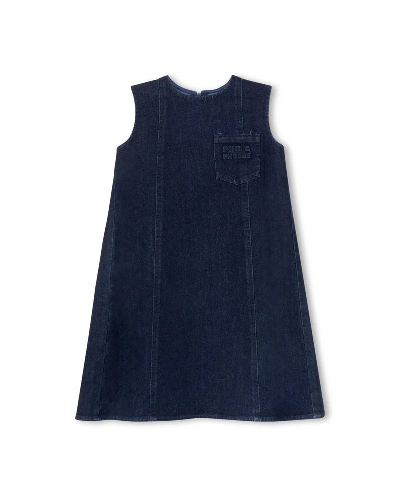 davis denim pocket jumper