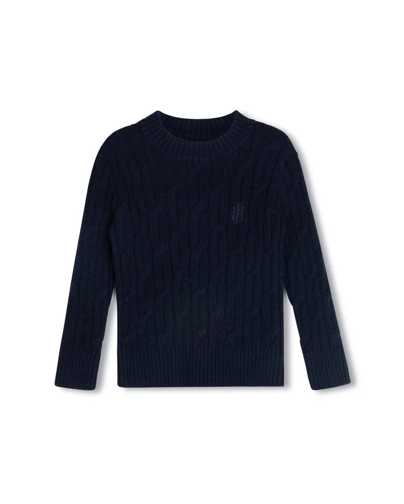 archie cable knit sweater