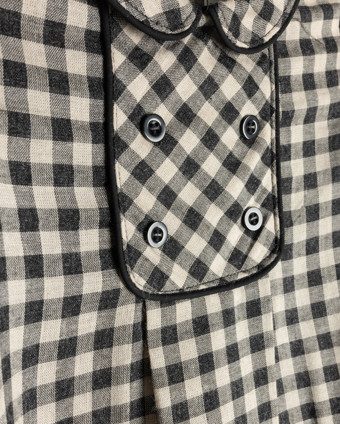 sherry checked baby shirt