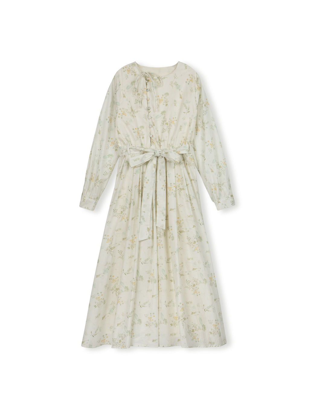 Floral Pleated dress