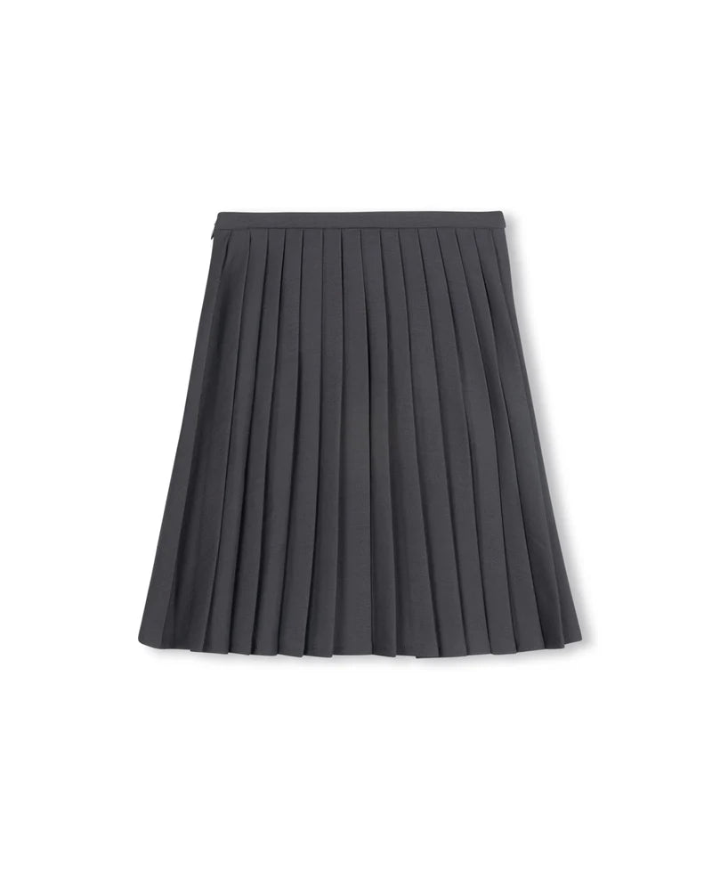 belmar wool pleated skirt
