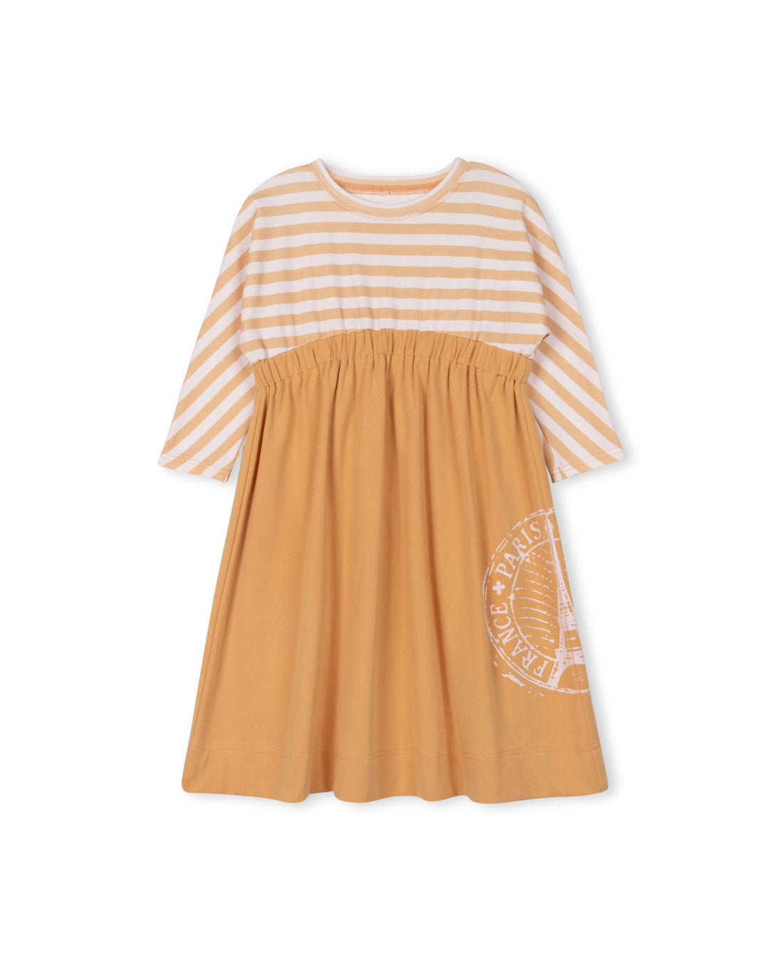 top elastic tee shirt dress