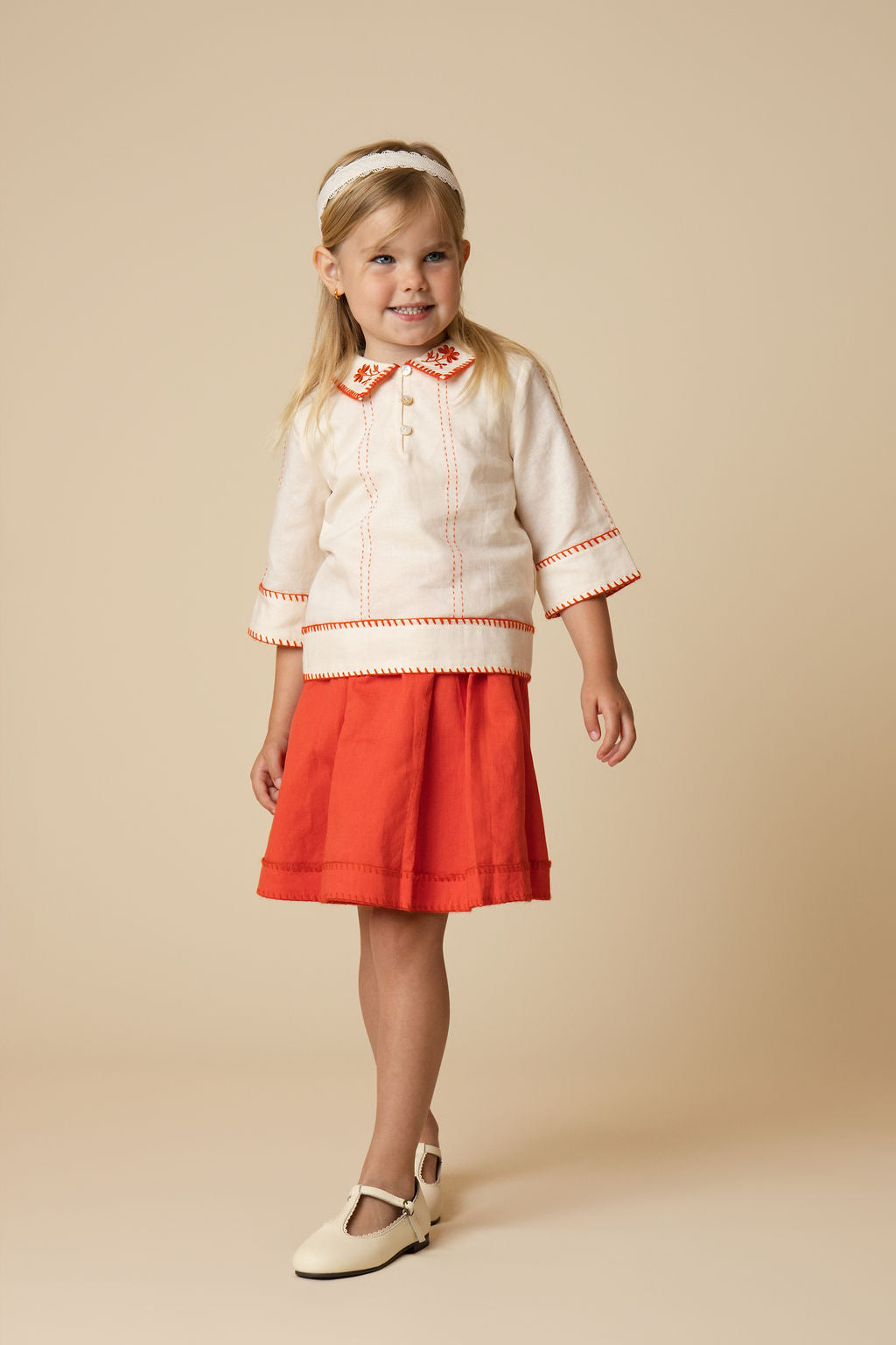 Rebecca Blouse and Skirt Set