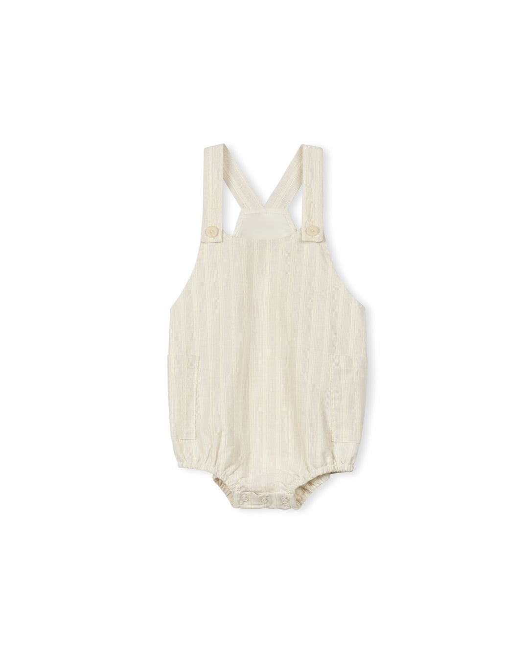 Luna Textured Stripe Romper