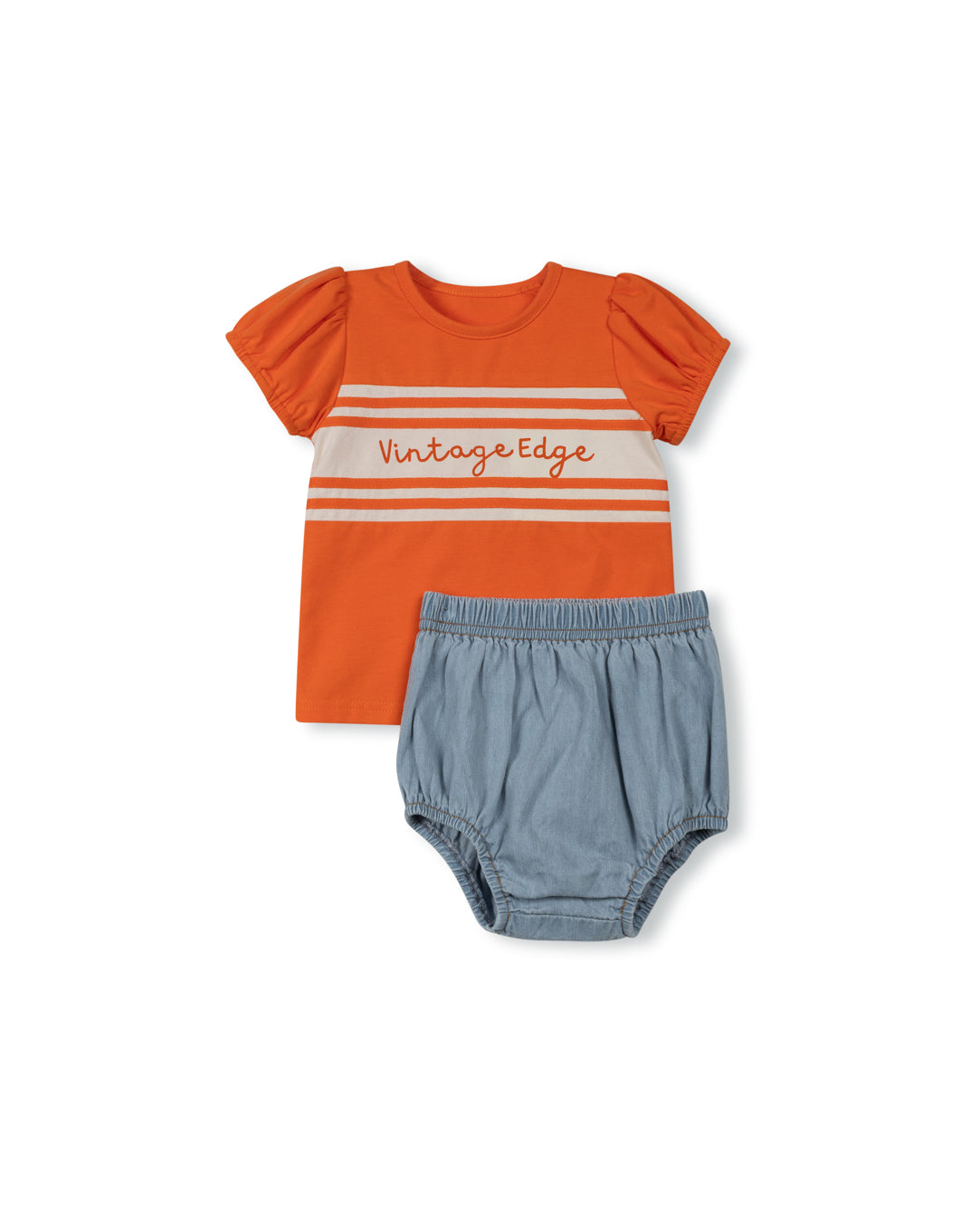 hailie contrast bloomer set