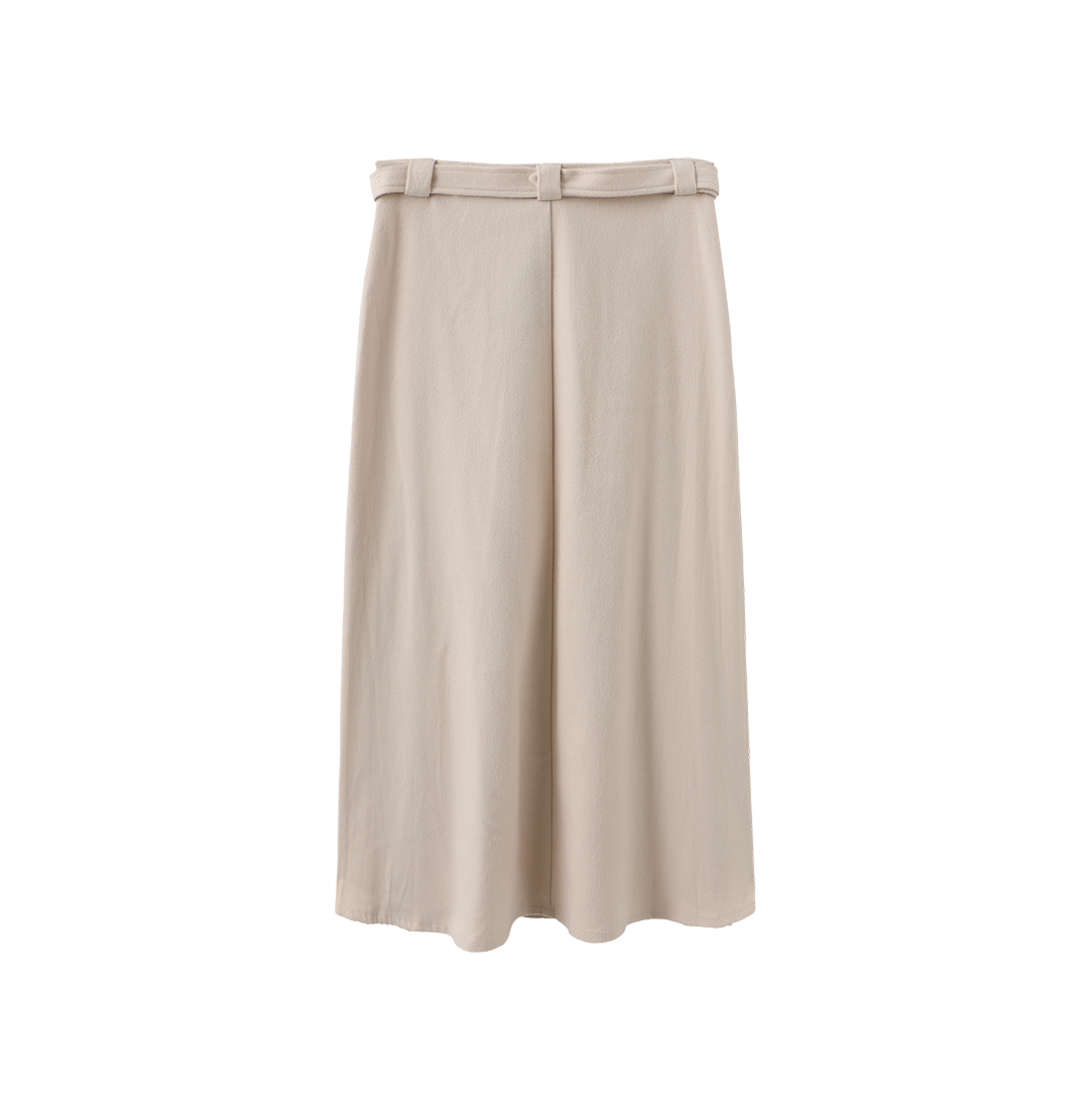 Micah Wool Midi Skirt