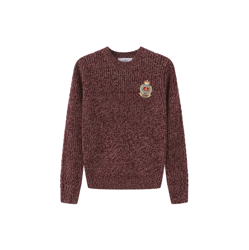 Marled Knit Sweater