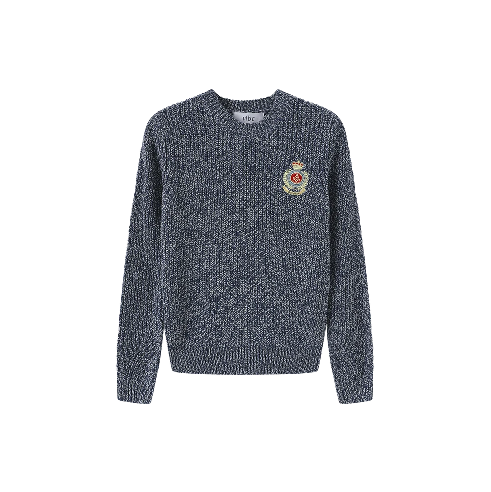 Marled Knit Sweater
