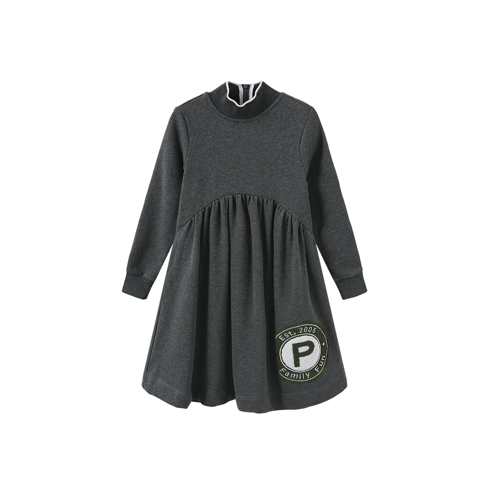 Mila Crest Sweatshirt Dress