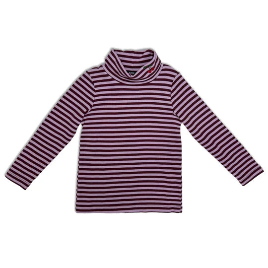 STRIPED TURTLENECK