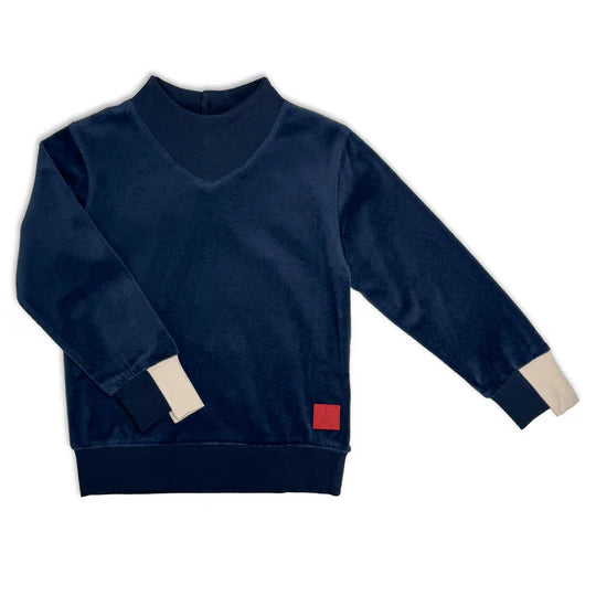 VELOUR SWEATSHIRT
