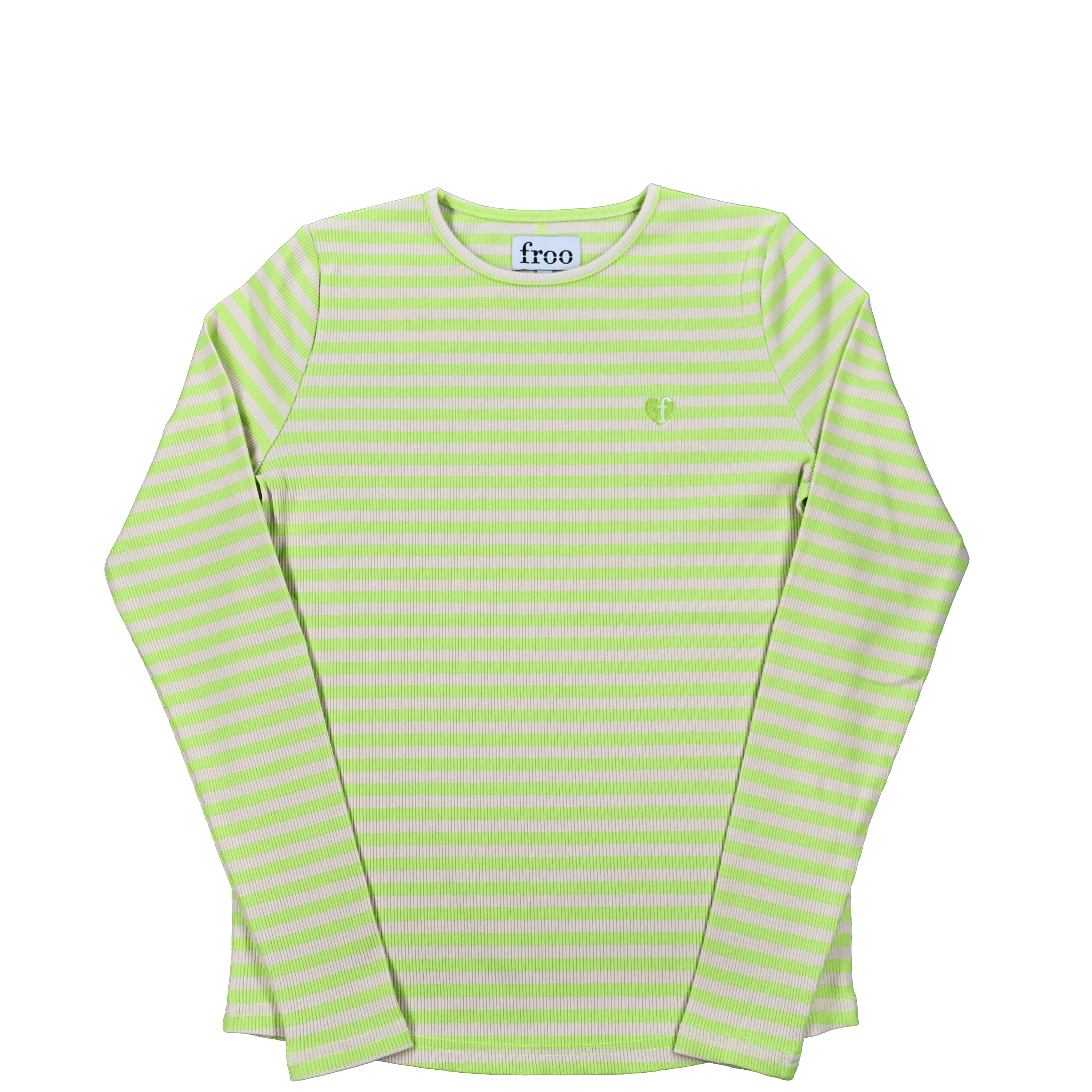 Neon stripe tee