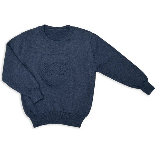 logo crew sweater