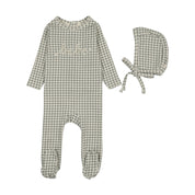 Gingham Bebe Footie