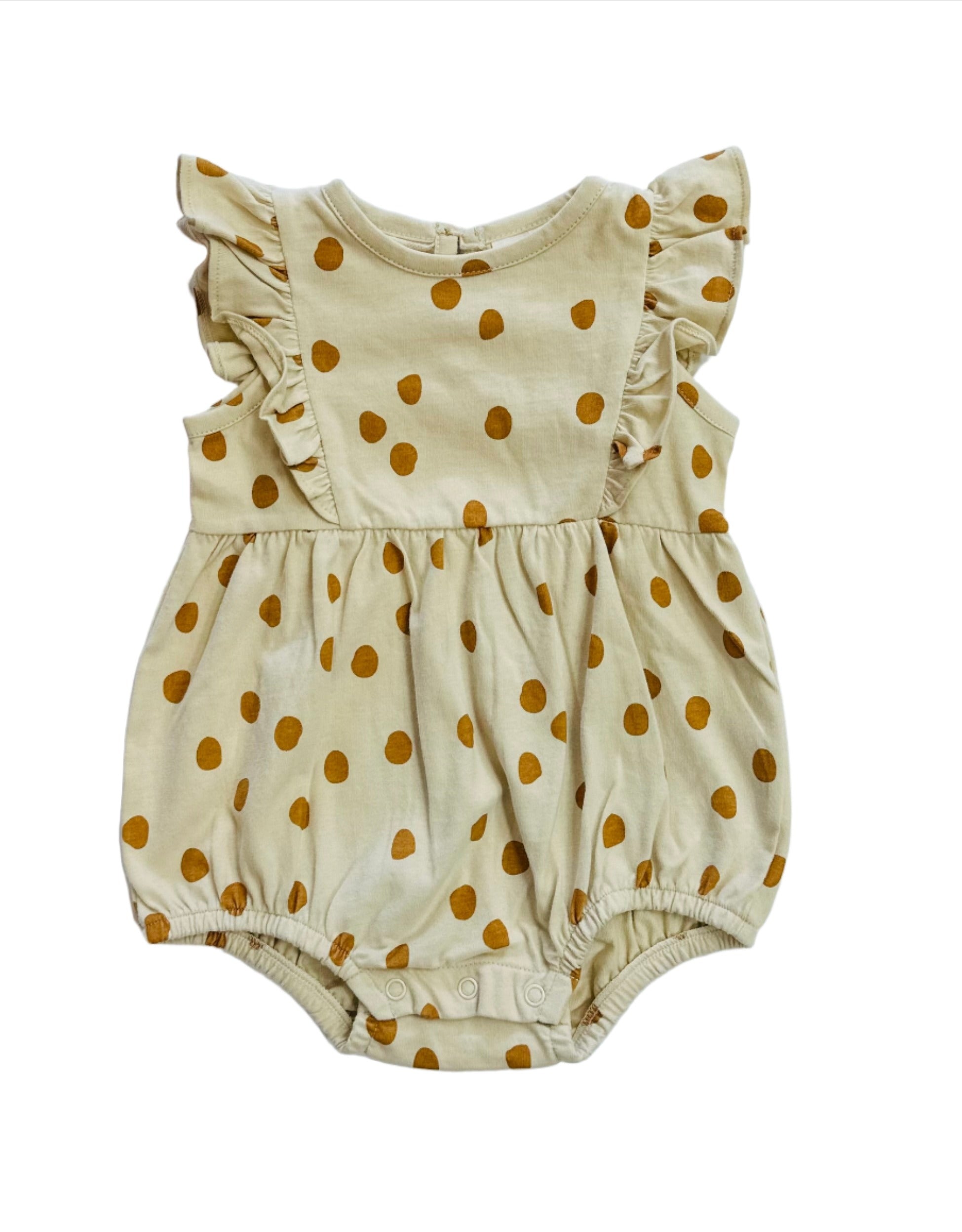 City Mouse polka dot romper