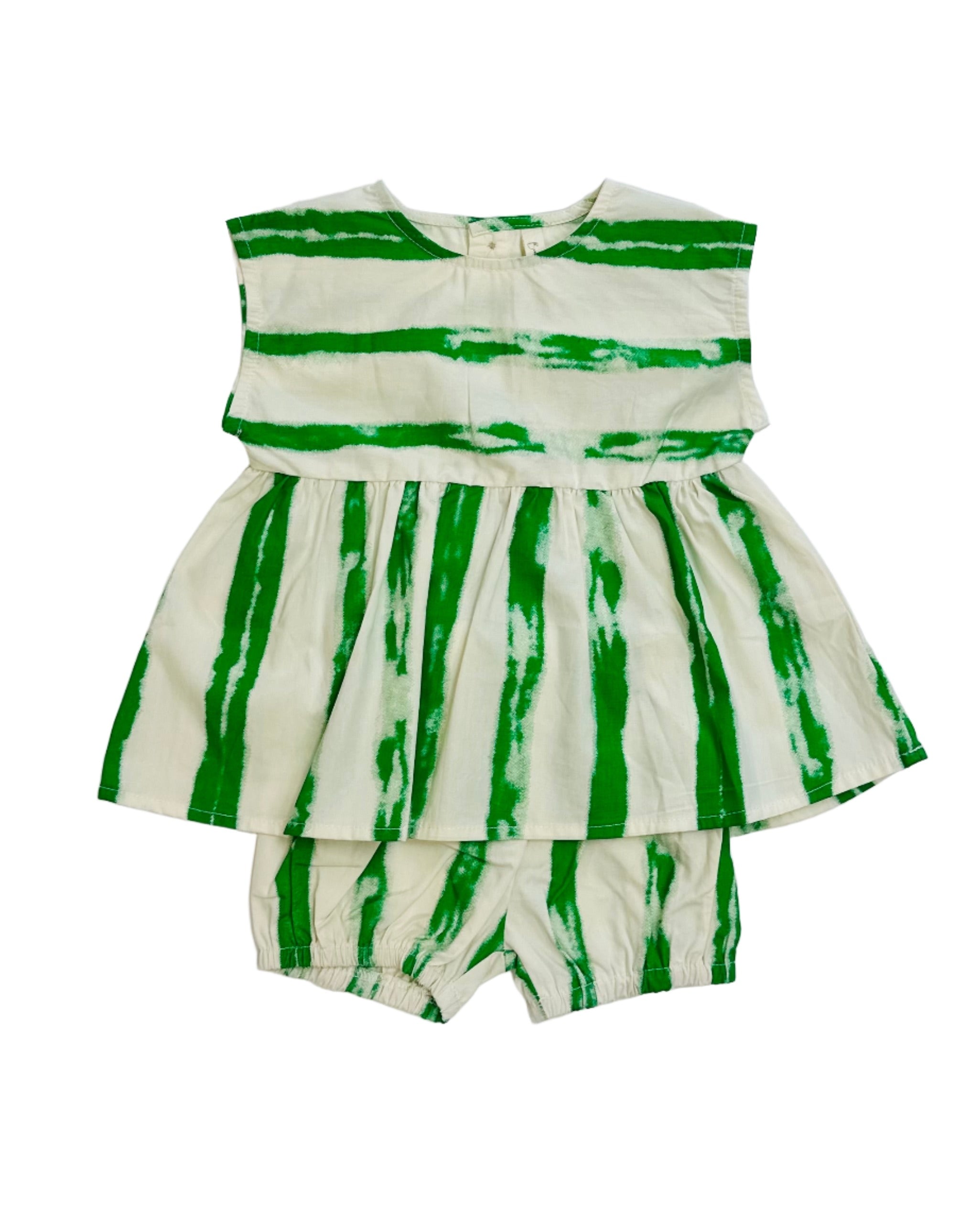 Bunny Love green tye dye 2 piece