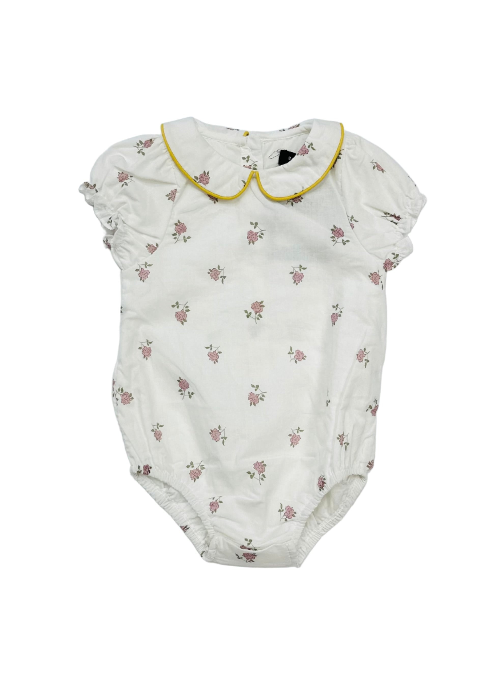 Bamboo small flower romper