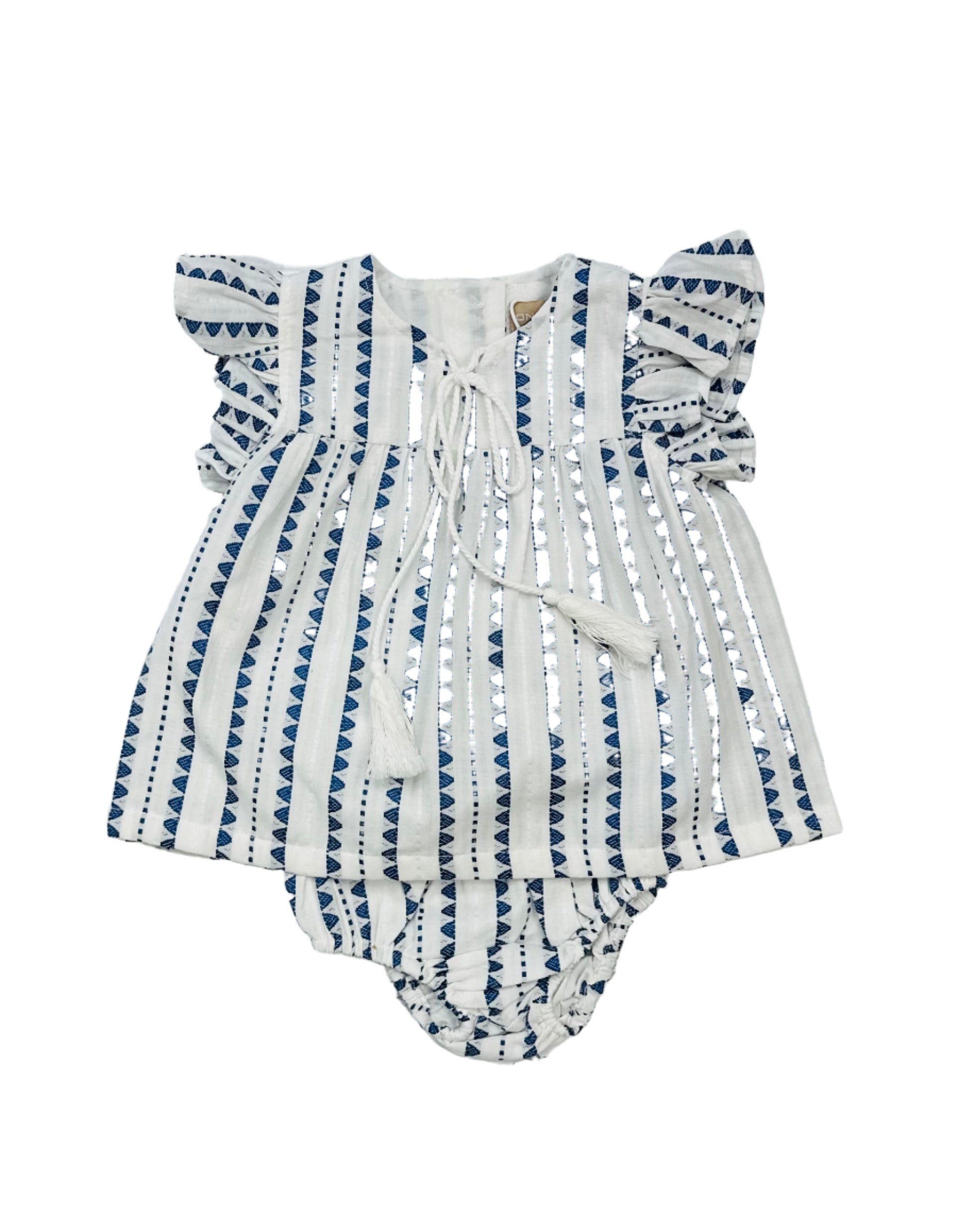 One Child claire scalloped set