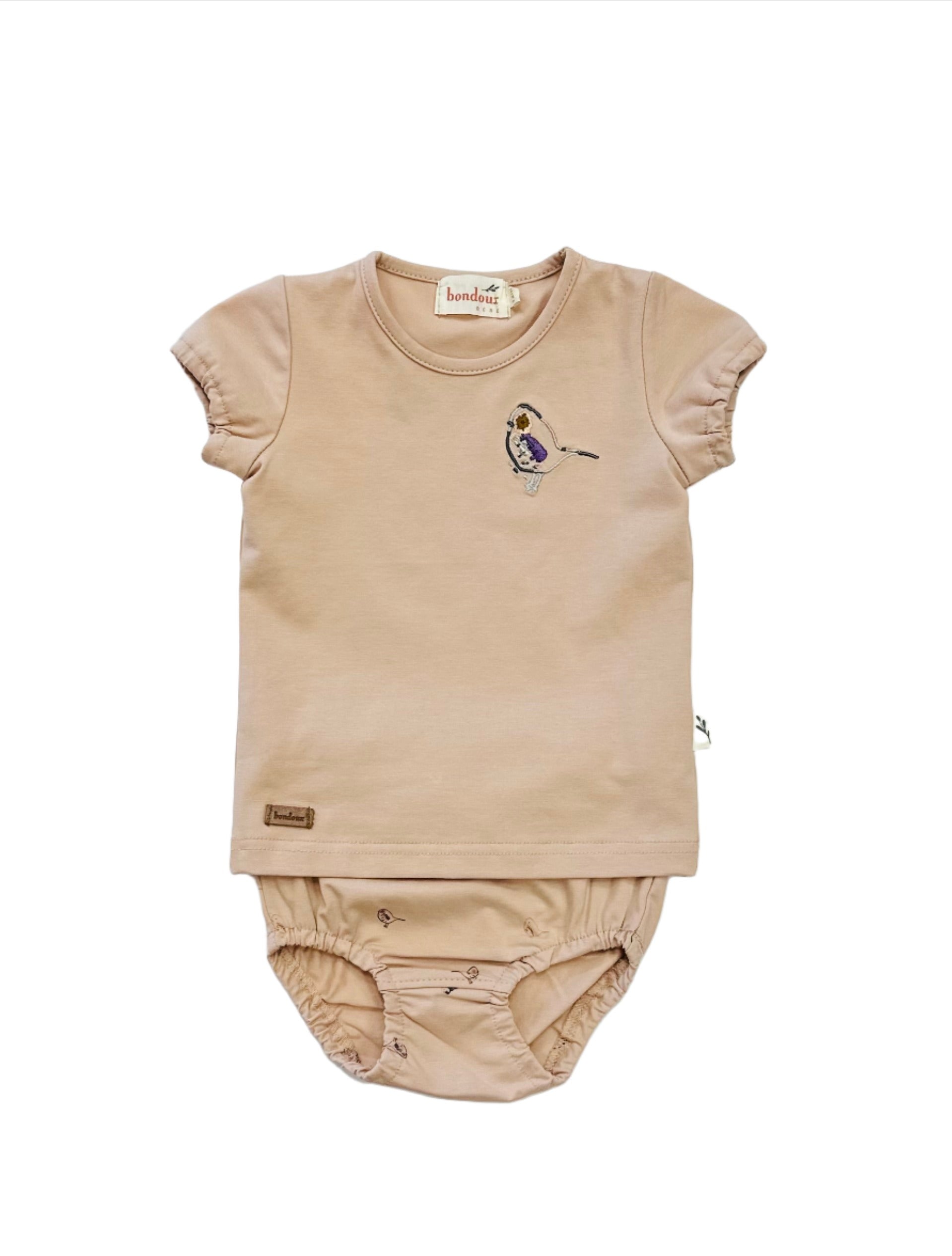 Boundoux bird short set