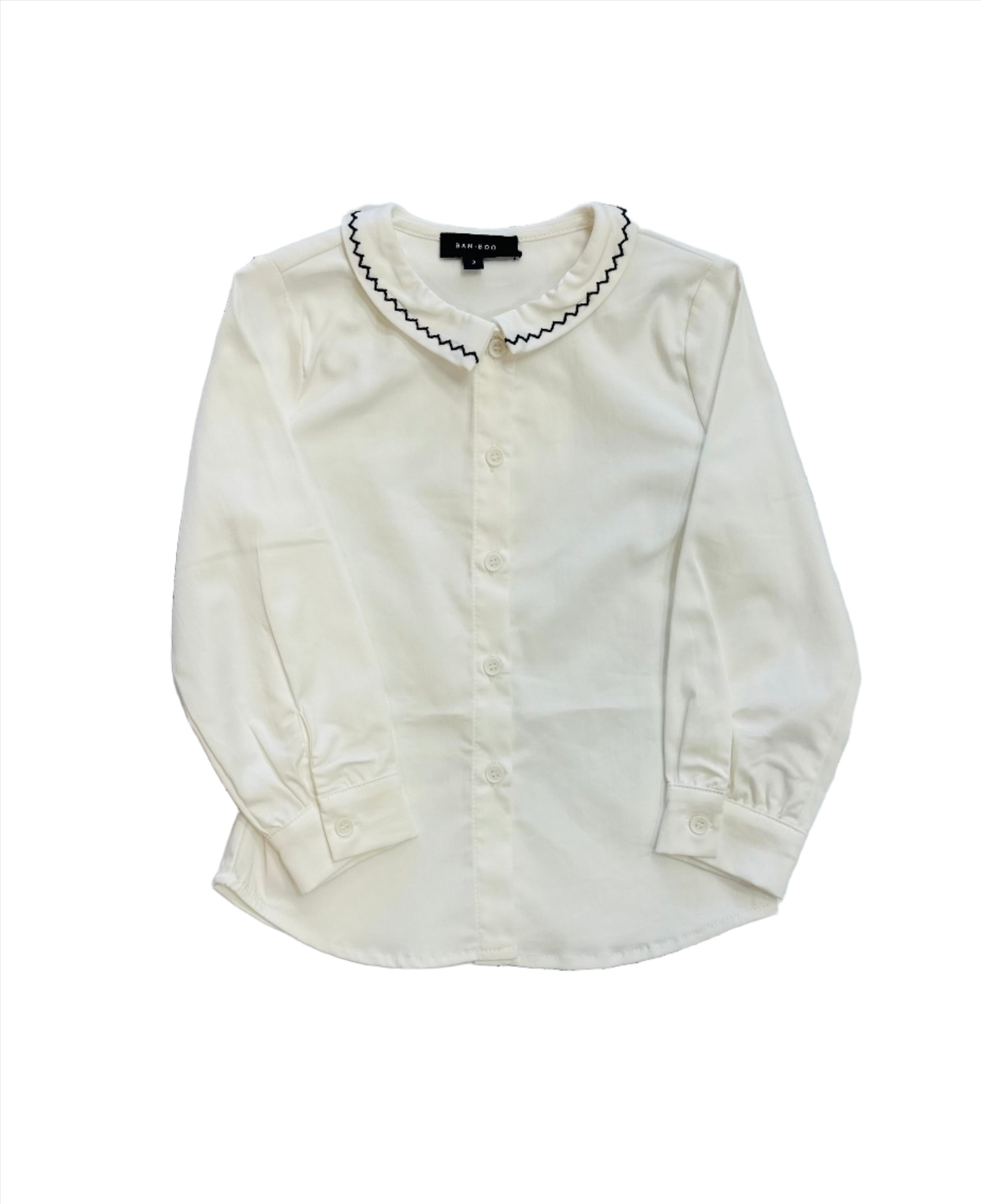 Bamboo embroidred shirt