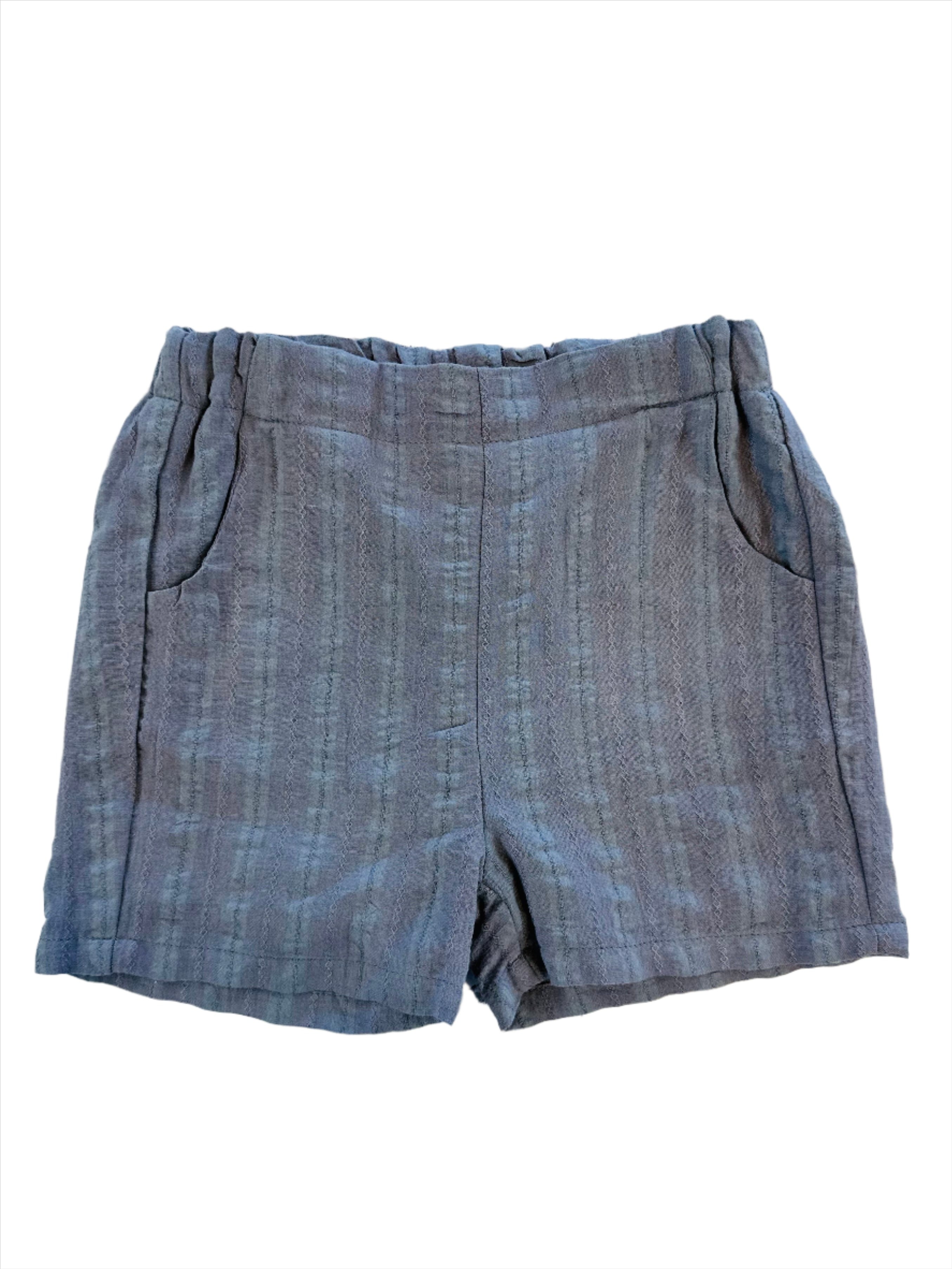 Bamboo blue shorts