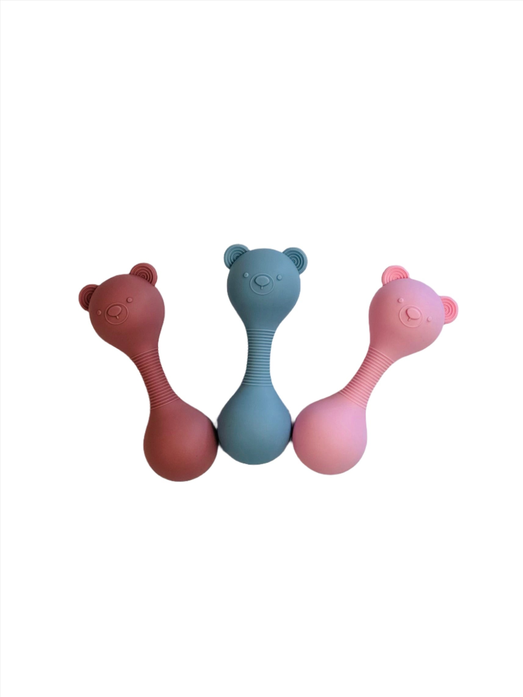 silicone hand rattle