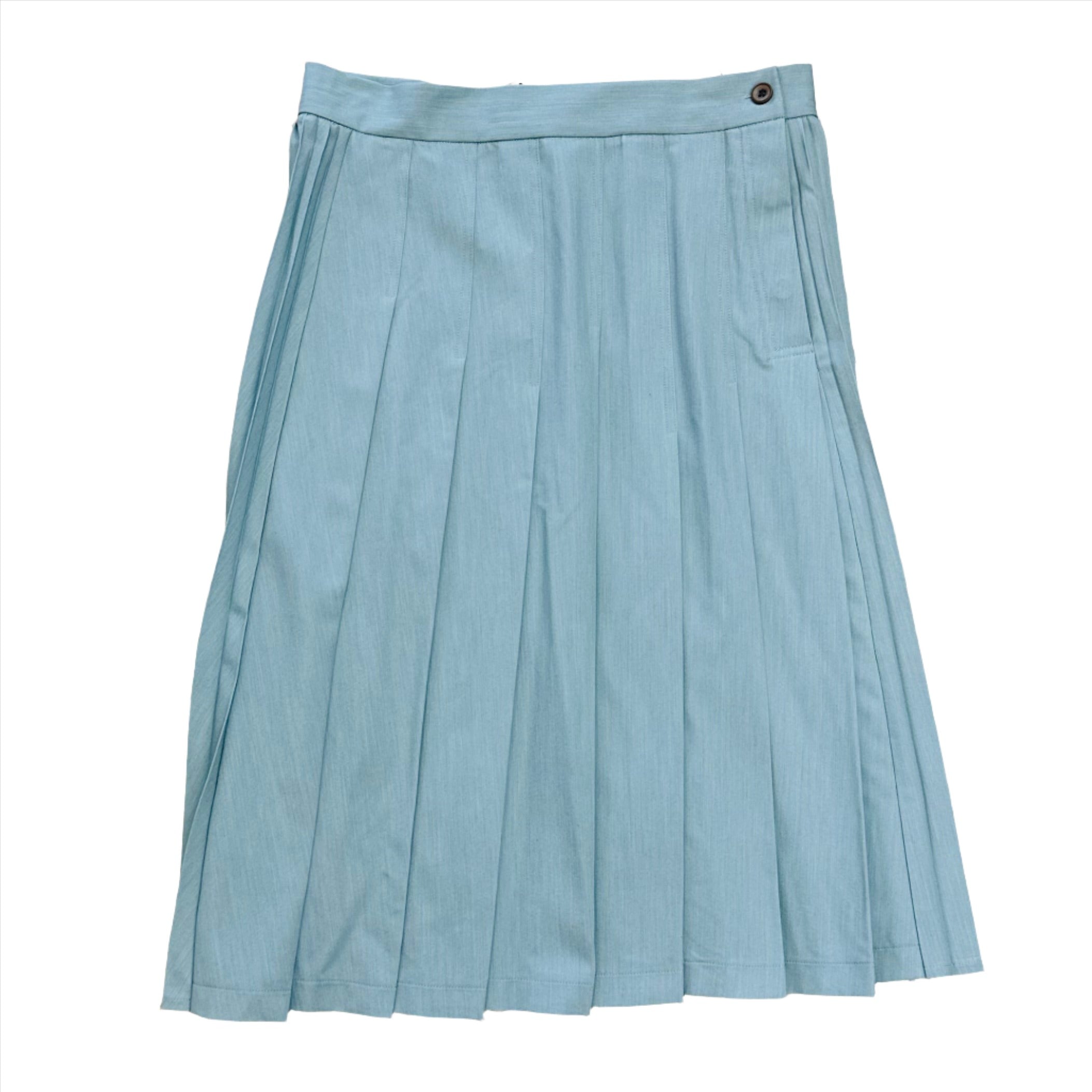 Tustello stitched pleated skirt