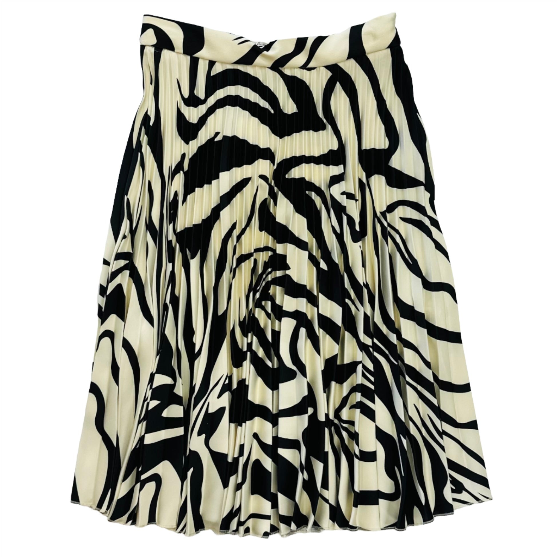 In City black n cream skirt