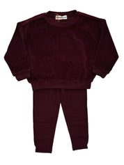 Kai & Kelly velour baby set