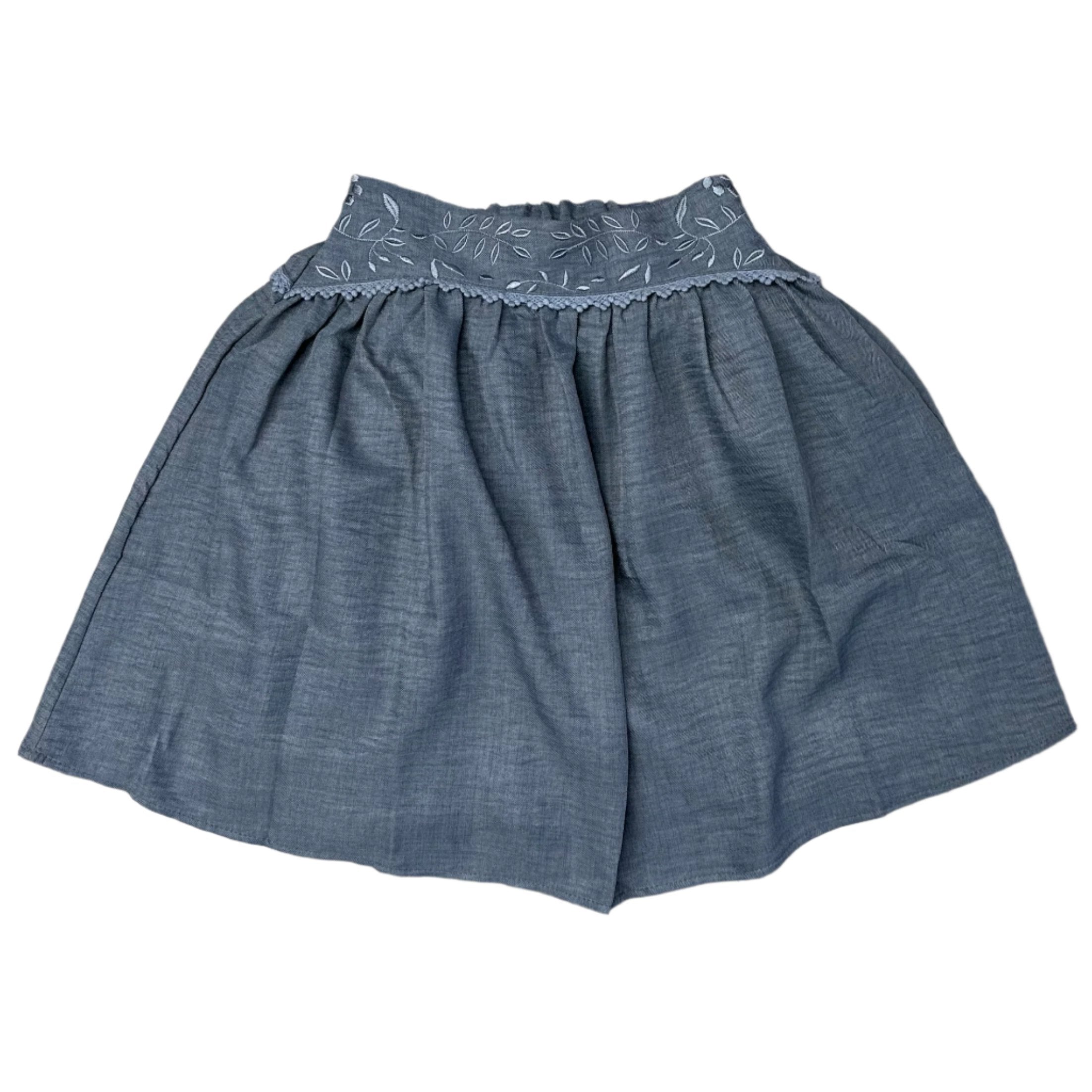 One Child davis embroidered skirt