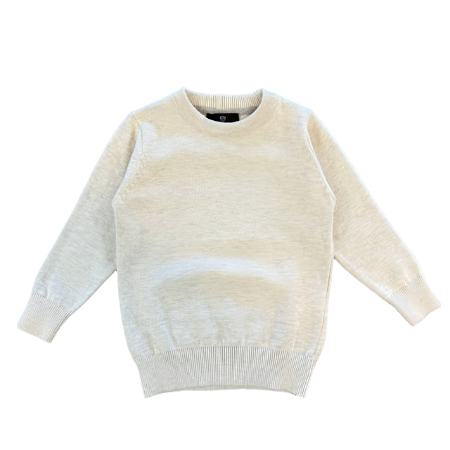 Cotton solid sweater