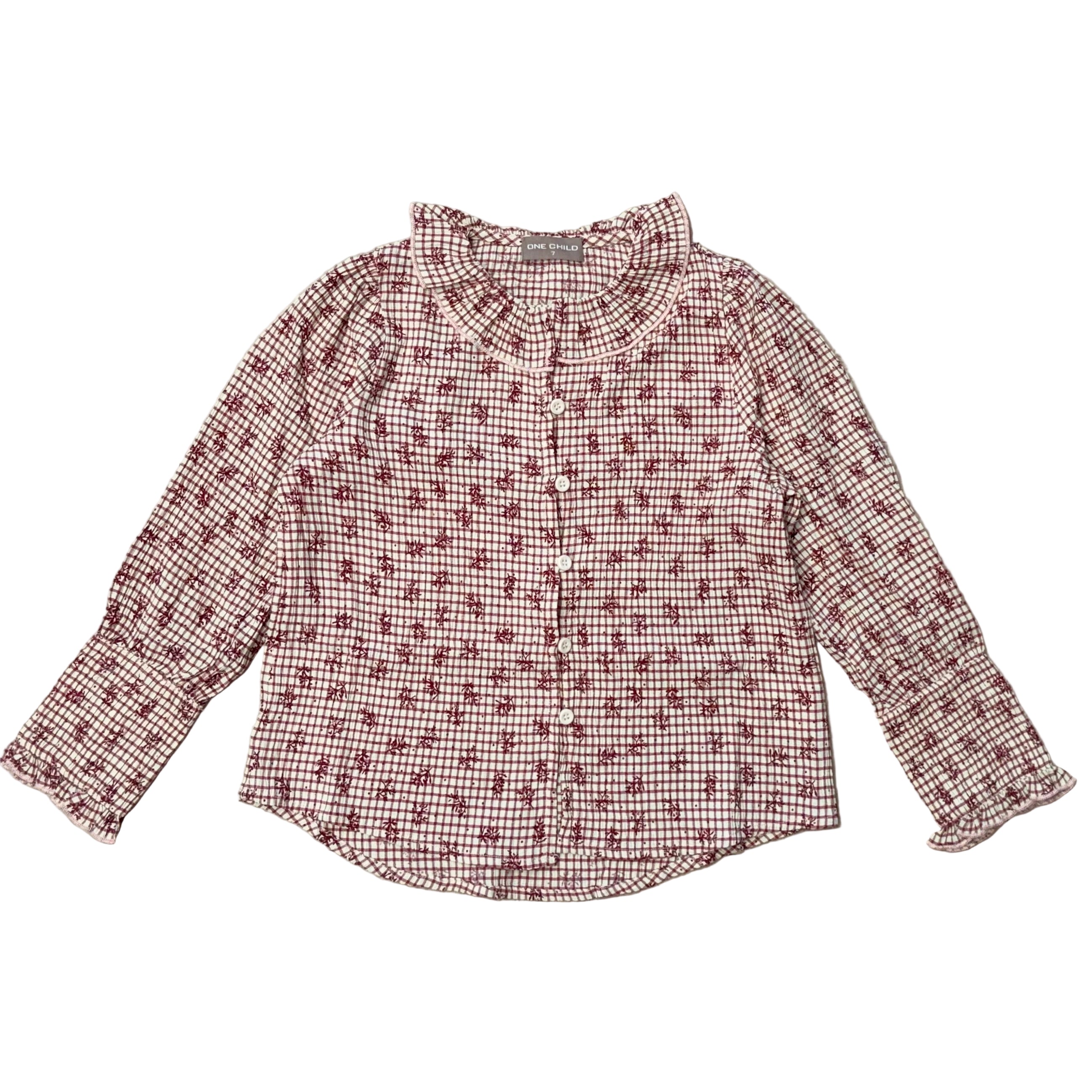 regina flutter blouse
