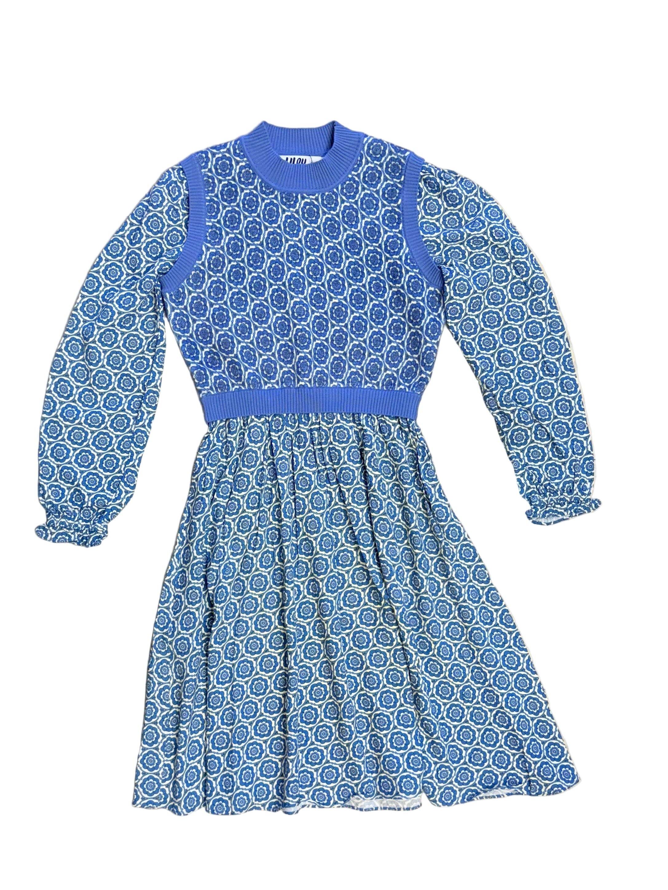 Bronco Floral dress w/ vest